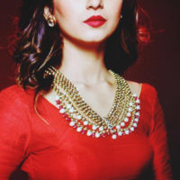 Super Hot Shivani Surve Mararhi Actress in Red Colors Dress