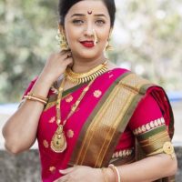 Apurva Nemlekar in Saree