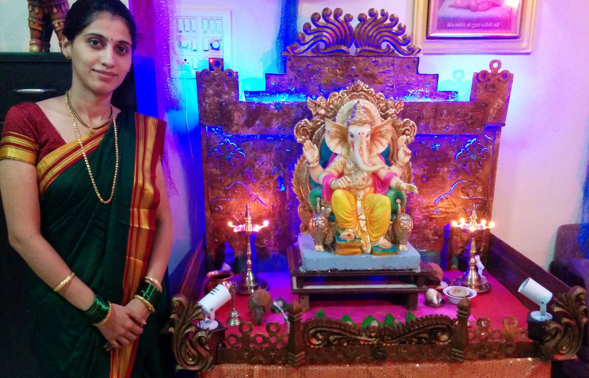 Manasi Kulkarni - Celebrating Ganesha Chathurthi