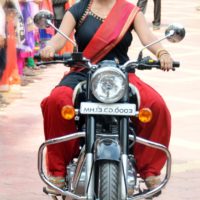 Rinku Rajguru Actress On Bullet - Sairat