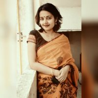 Shivani Rangole in Saree Photos