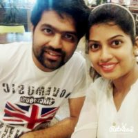 Dhanashri Kadgaonkar With husband Durvesh Deshmukh