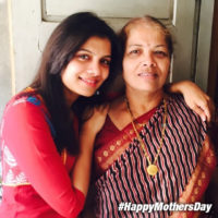 Suruchi Adarkar with Mother