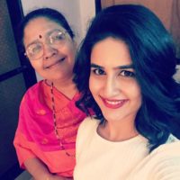 Vaidehi parshurami with her Mother Photo