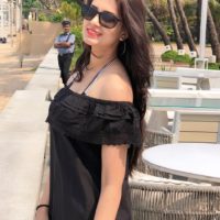 Sarita Mehendale in Black Dress Looking Hot