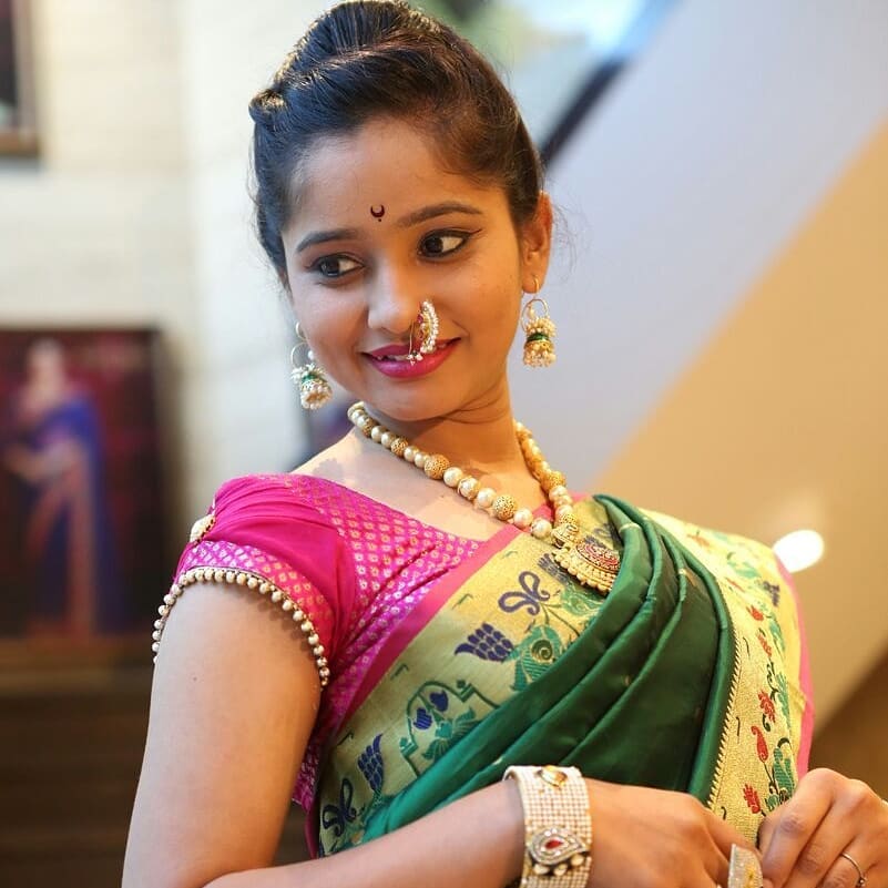 Shilpa Thakre Actress Photo in Saree